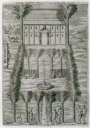 El palacio del gobernador en la isla de Dominica